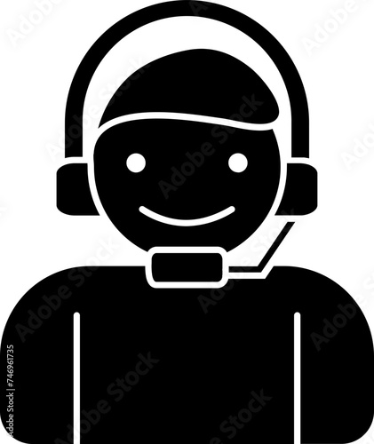 Glyph support icon or symbol.