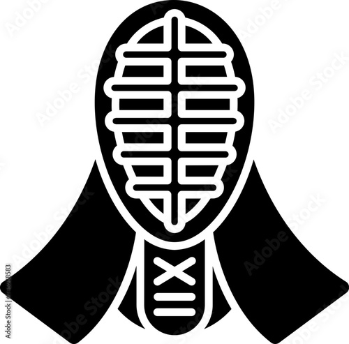 Vector illustration of Kendo icon or symbol.