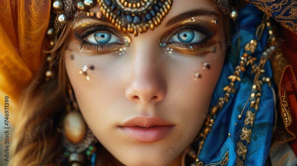 a young beautiful gypsy queen a young beautiful gypsy queen