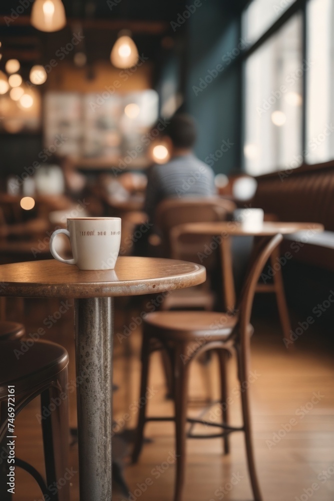 Defocused background of Coffee shop interior Defocused background of Coffee shop interior