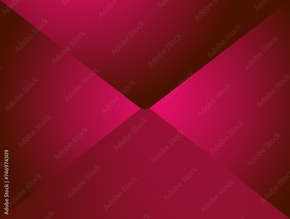 Vector illustration of red envelope card. Vector illustration of red envelope card.