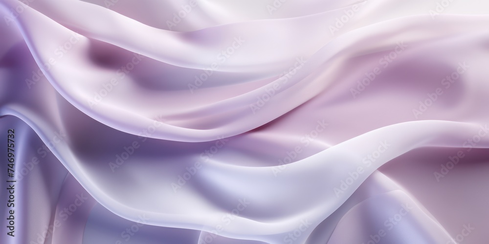 Obraz premium Abstract white and Mauve silk fabric weave of cotton or linen satin fabric lies texture background.