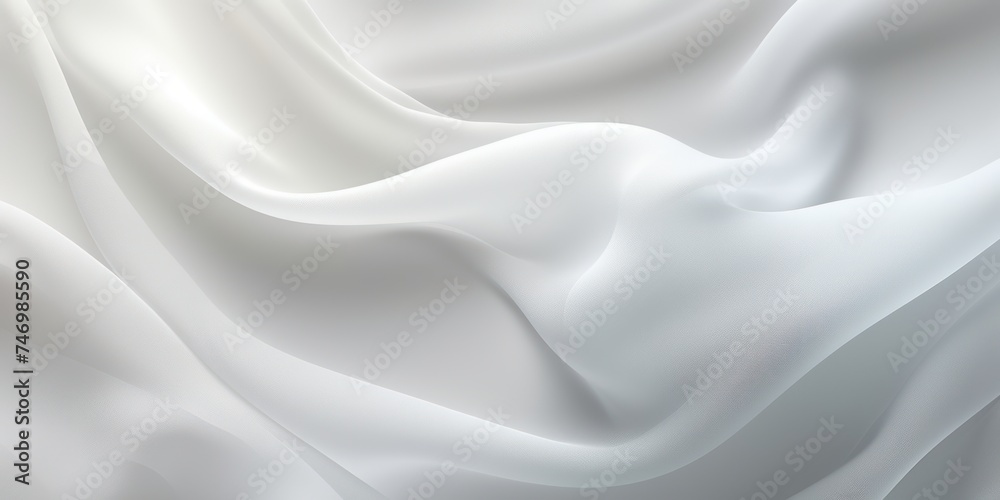 Abstract White silk fabric, weave of cotton or linen satin fabric lies texture background.
Abstract White silk fabric, weave of cotton or linen satin fabric lies texture background.
