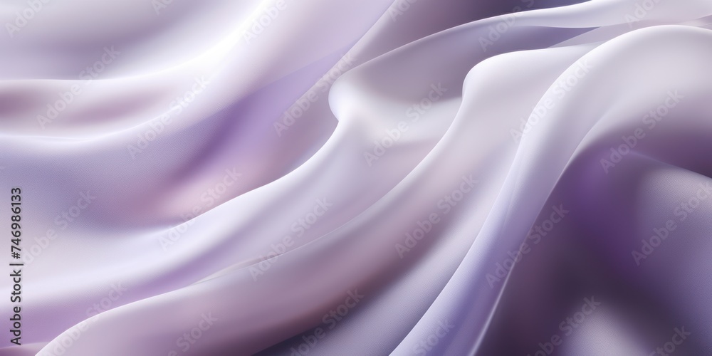 Obraz premium Abstract white and Purple silk fabric weave of cotton or linen satin fabric lies texture background. 