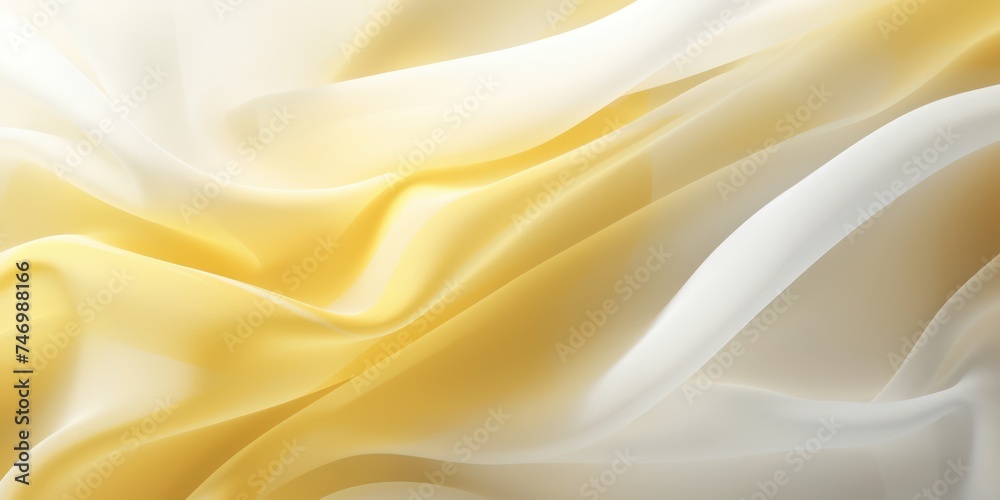 Abstract white and Yellow silk fabric, weave of cotton or linen satin fabric lies texture background.
Abstract white and Yellow silk fabric, weave of cotton or linen satin fabric lies texture background.