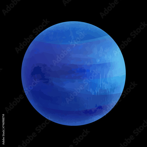 海王星のイラスト