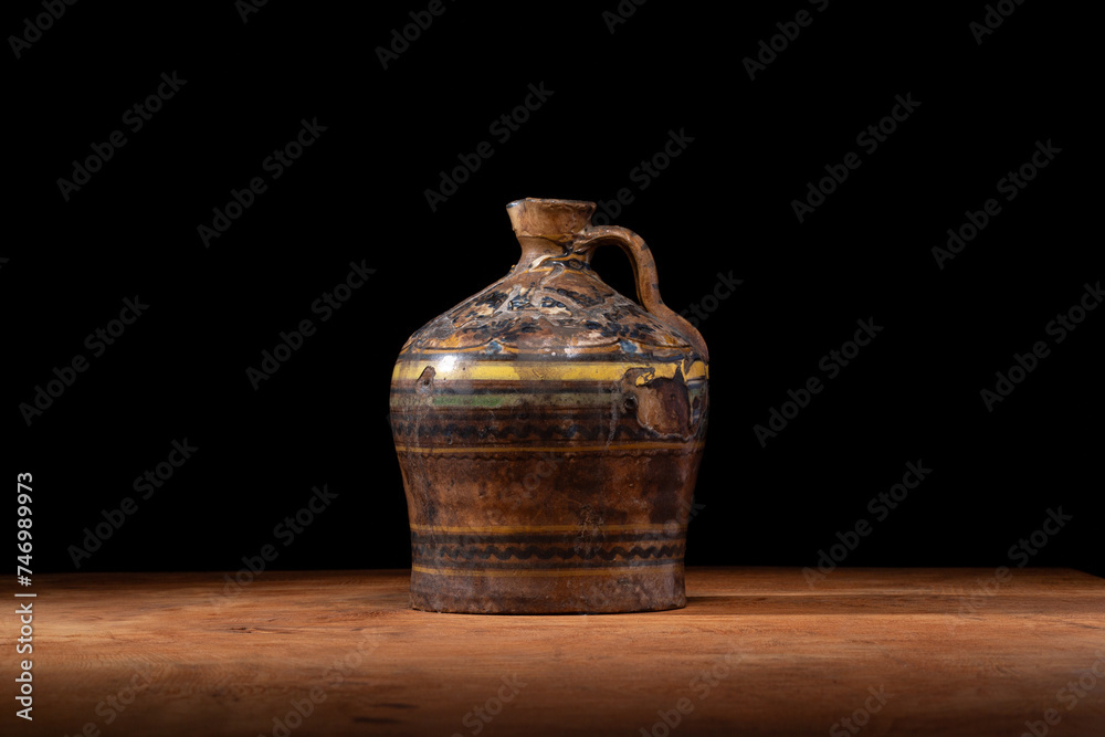 custom made wallpaper toronto digital独楽筋草花文水甕