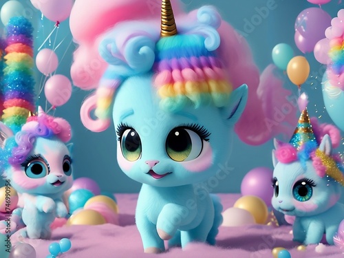 Digital Artwork - my little pony unicorn - prints wallpapers decorations backgrounds pictures downloads paintings gifts posters - generative ai