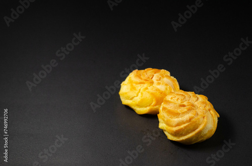 Soes Cake also known as Choux Pastry photo