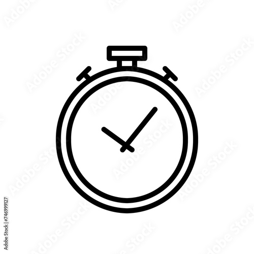 Quality time line icon