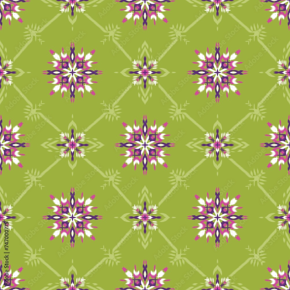 asian ikat seamless pattern traditional design illustration for background carpet clothing and home decoration asian ikat seamless pattern traditional design illustration for background carpet clothing and home decoration