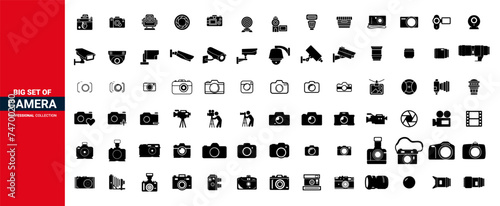 Capture icons. Camera Icons, photography icons, Camera set of icon.