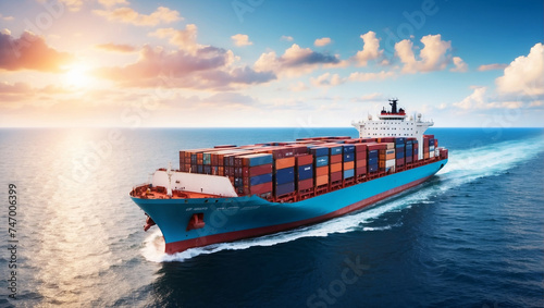 Freight Forwarding Service Container ship or cargo