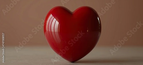 red heart on a floor © Ahmad