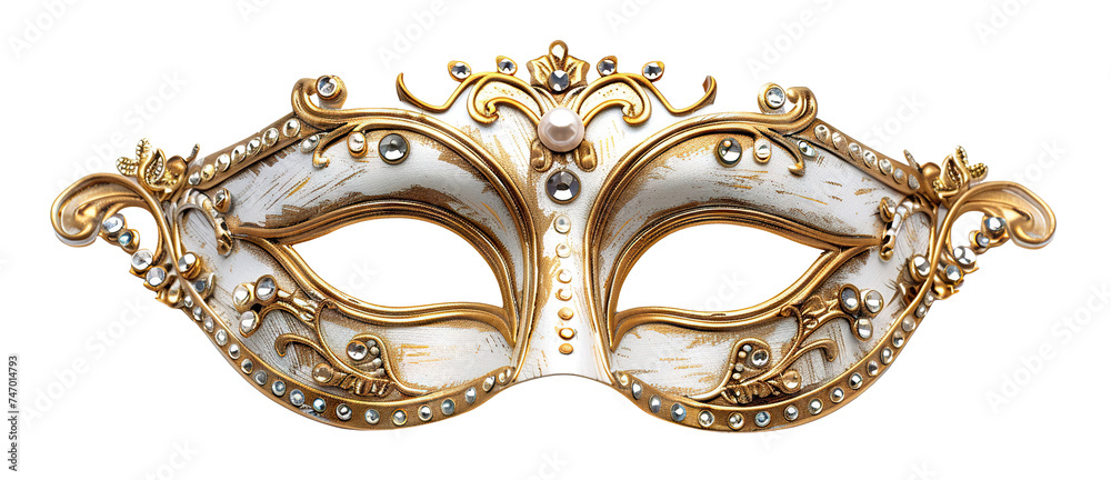 Obraz premium Opera carnival masquerade mask cut out