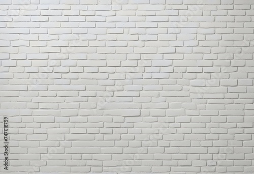 White Painted Brick Wall Texture