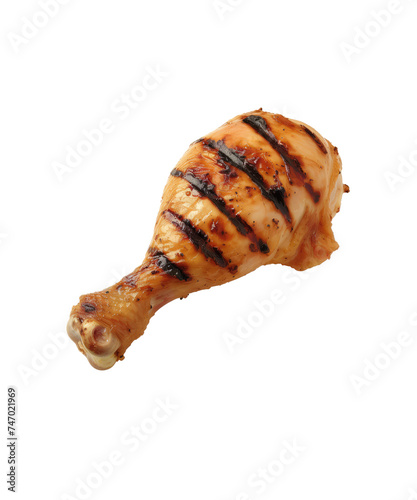grilled chicken wing isolated, png