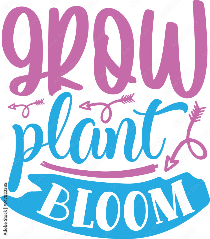 Grow plant bloom