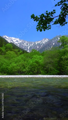 Fresh Green Kamikochi, Nagano Prefecture