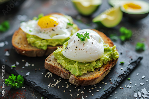 Creamy Avocado Toast with a Beautifully Poached Egg