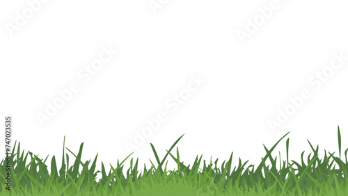 草原のライン素材