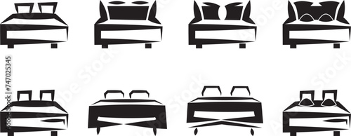 Bedding icon collection