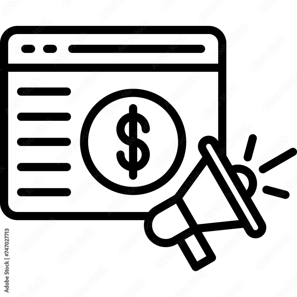 Web Promotion Icon Web Promotion Icon