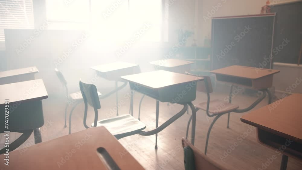 Iconic classroom establishing shot learning and education Iconic classroom establishing shot learning and education