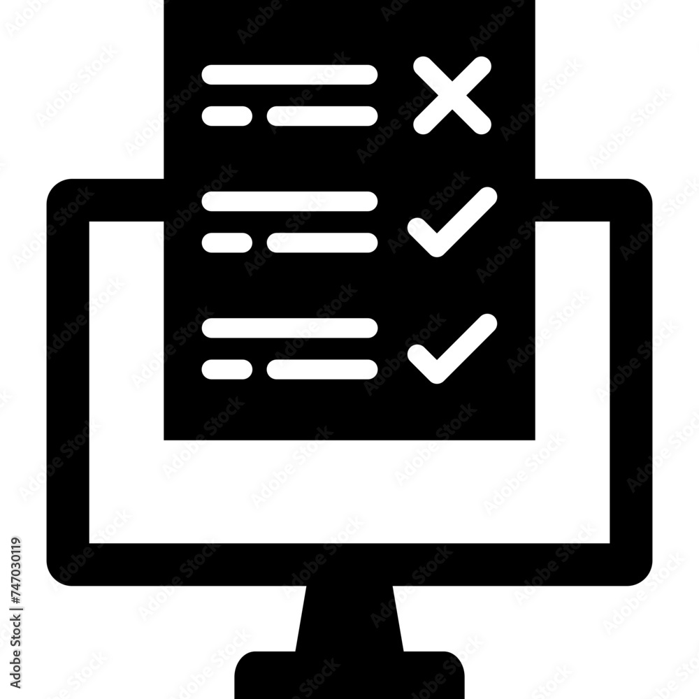 Online Survey Icon Online Survey Icon