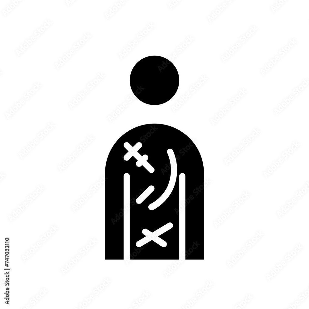 slaves were tortured solid icon slaves were tortured solid icon