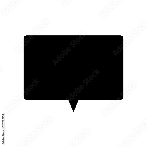 Balloon Text solid icon