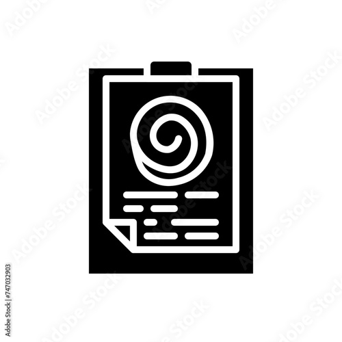 hypnosis customer list solid icon
