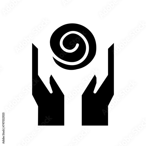 hypnosis group solid icon