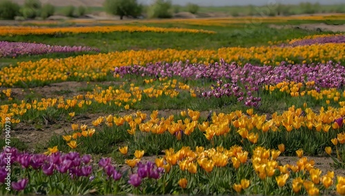 Photo of all spring flowers in Iran