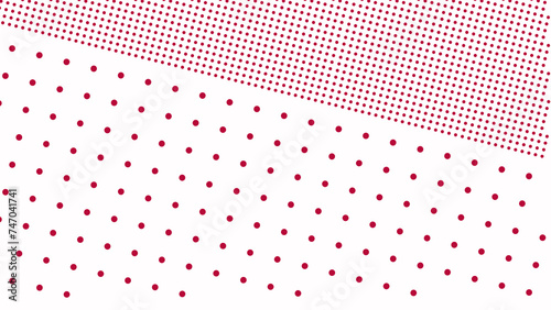 red polka dots background