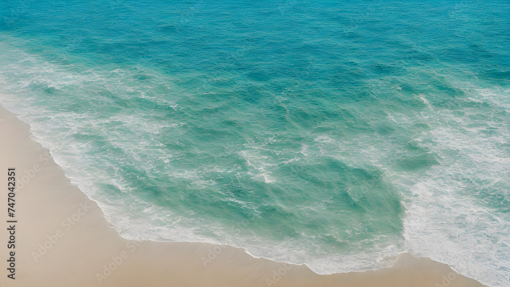 mediterranean-beach-in-analog-photography-style-simple-and-minimalist-composition-azure-waters-gen
