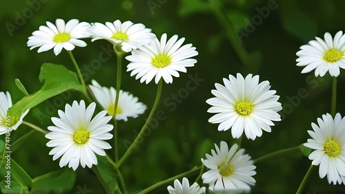 daisies in the grass