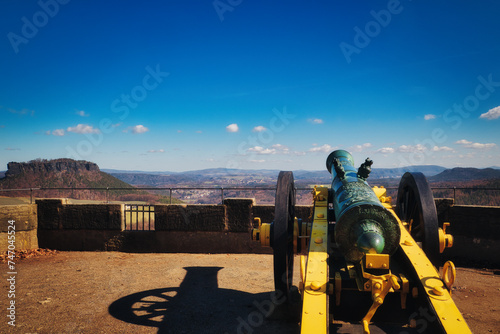 Foto Fortress of Saxon Switzerland  - Elbsandsteingebirge - Sächsische Schweiz - Deut