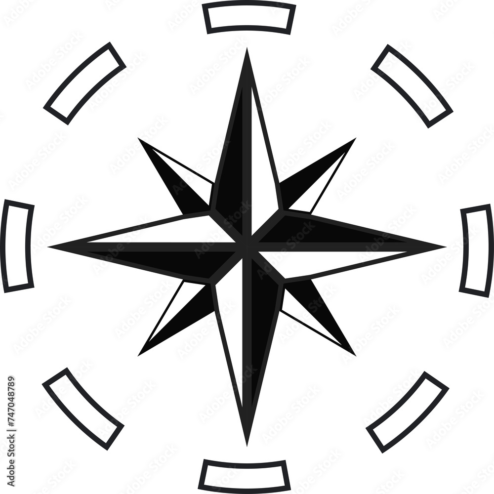 Obraz premium compass