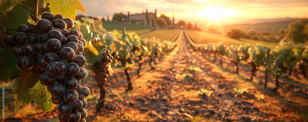 vineyard agricultural landscape