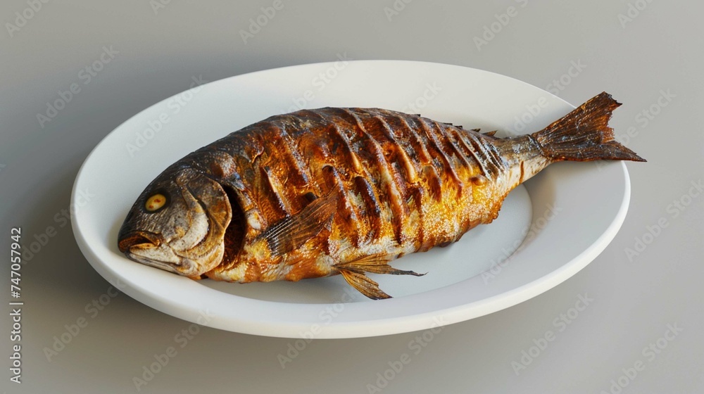 fish on a plate fish on a plate