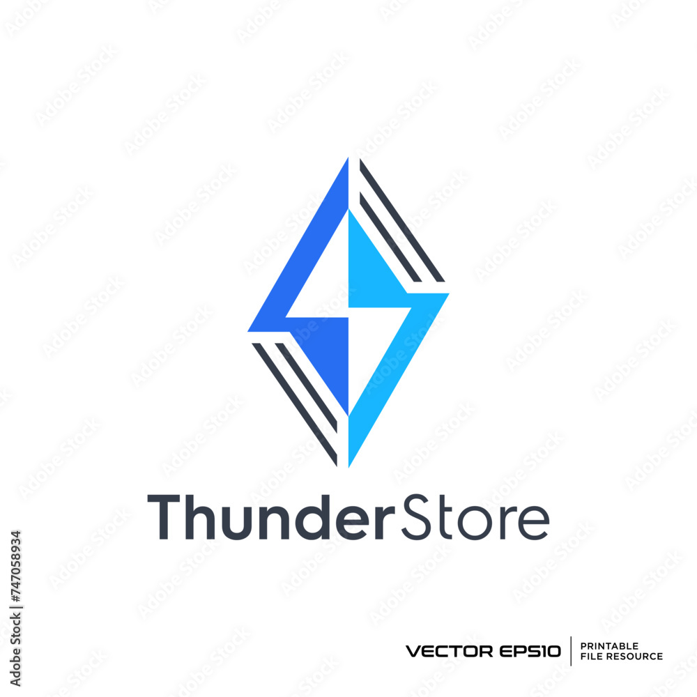 Abstract flash, energy logo vector illustration Abstract flash, energy logo vector illustration