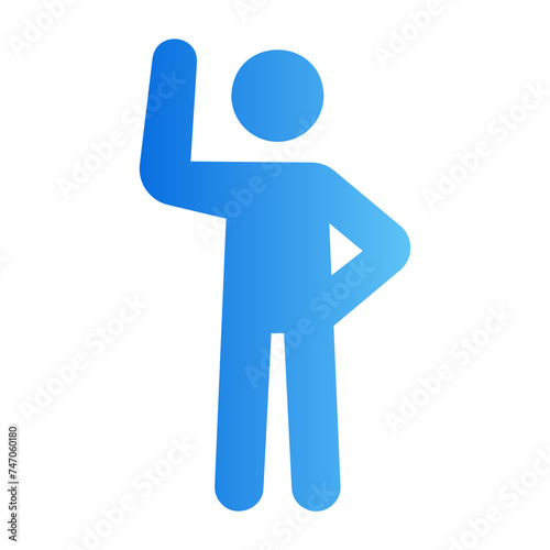 greet gradient icon