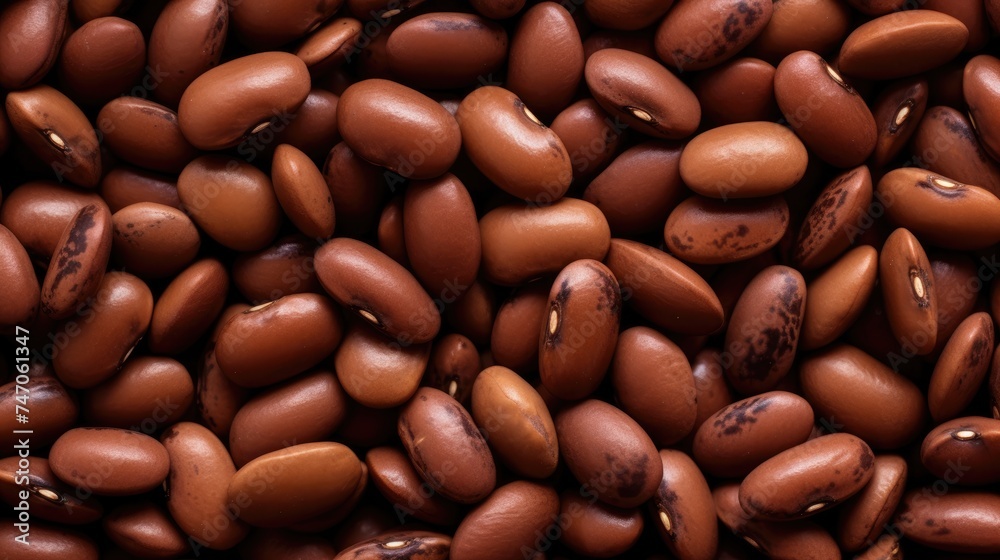 Bean background. The seeds of the beans are red in color. Foods rich in protein and vitamins. Bean background. The seeds of the beans are red in color. Foods rich in protein and vitamins.
