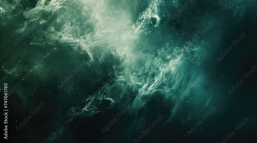 Fototapeta premium Ethereal Space Realm Background with Cosmic Essence