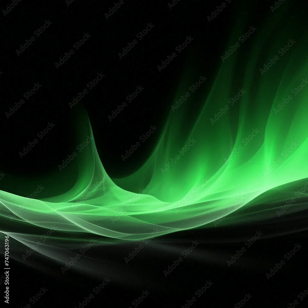 Naklejka premium northern lights