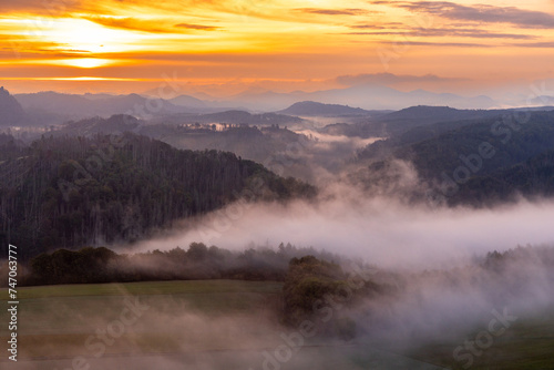 Nationalpark sächsische Schweiz Bilder aus dem Elbsandsteingebirge photo