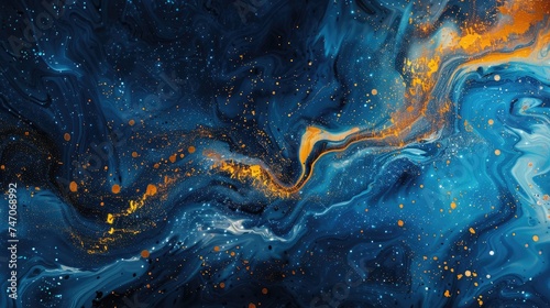 Nebula Reverie Background: Vision of Abstract Cosmic
