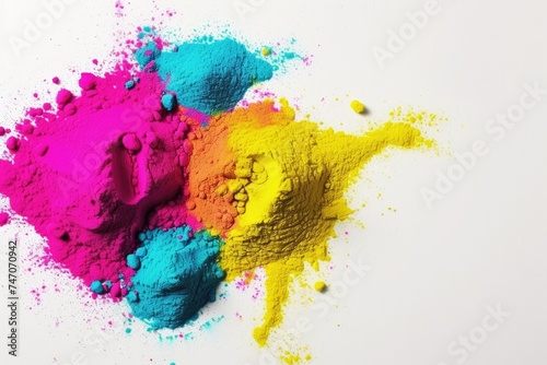 Colorful Powder Explosion