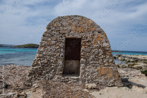 pou de ses Illetes, Formentera, Pitiusas Islands, Balearic Community, Spain photo